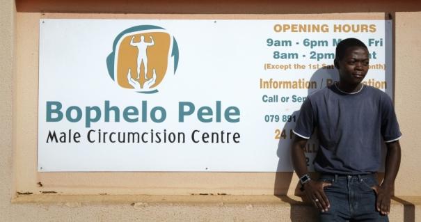Centre de circoncision masculine en Afrique du Sud