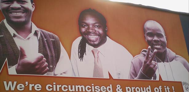 Campagne pour la circoncision masculine au Swaziland