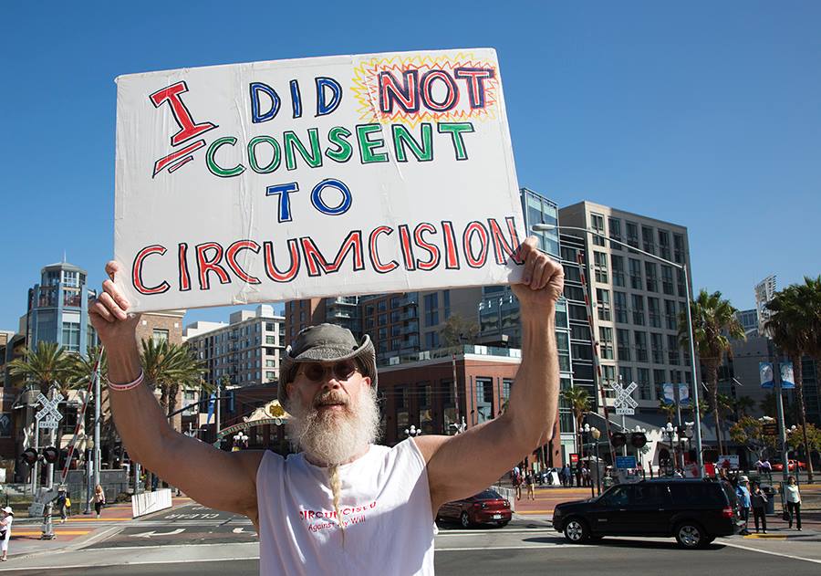 I did not consent to circumcision
